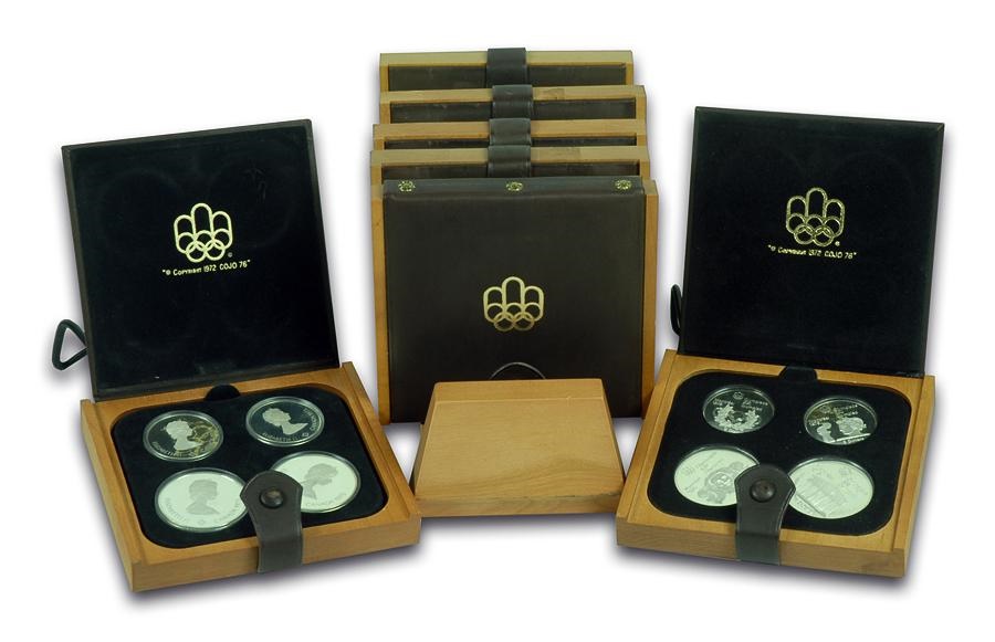 Complete Set of 1976 Olympic Coin Proof Set - Silver