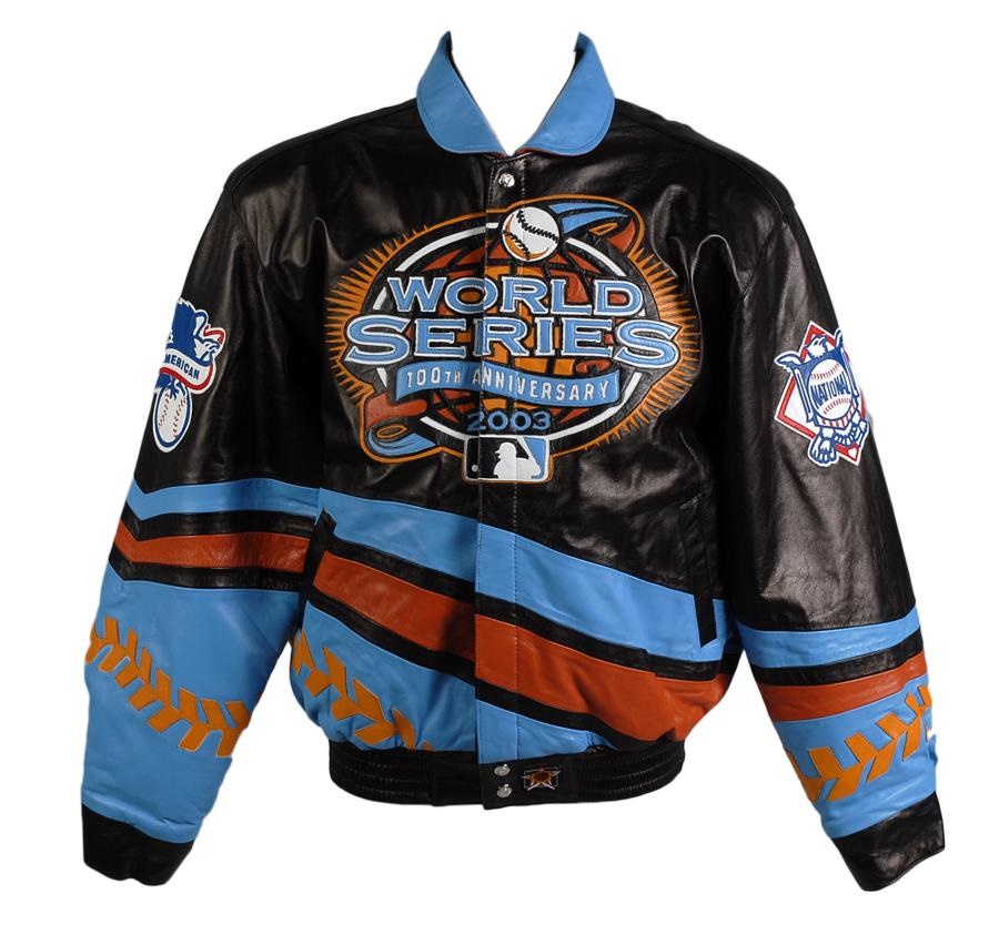 - 2003 Florida Marlins World Series Leather Jacket