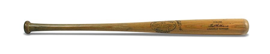 Baseball Equipment - 1957-60 Ted Williams Game Bat