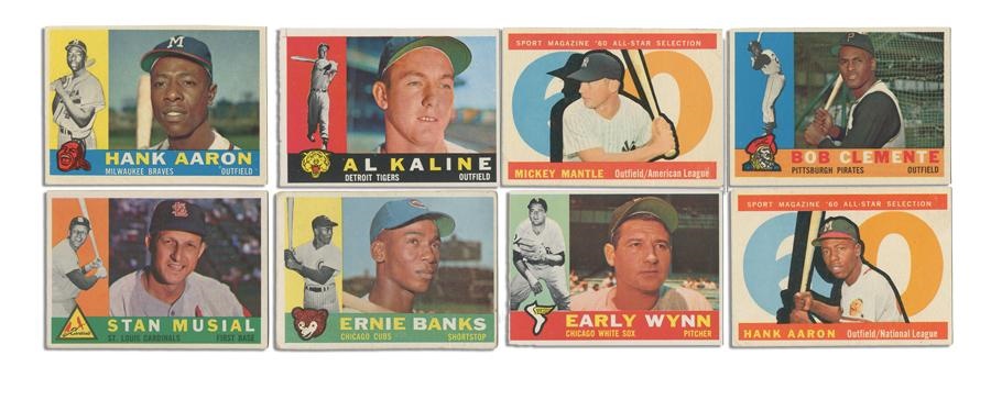 1960 Topps Baseball Card Set