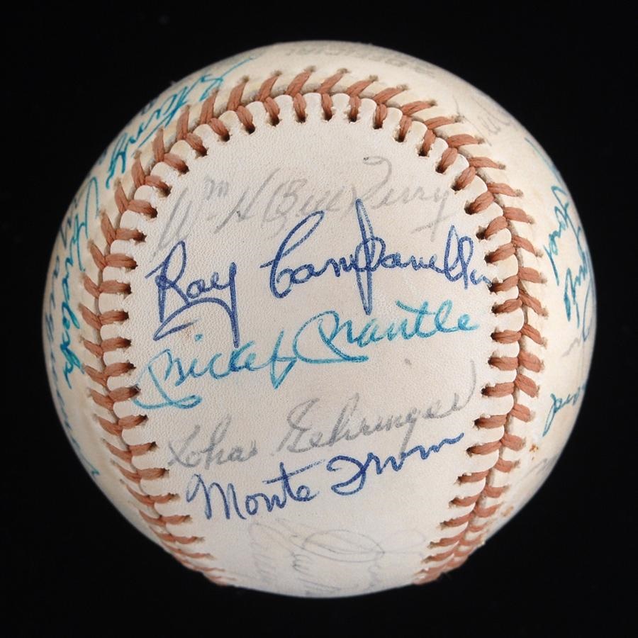 Baseball Autographs - 1974 Hall Of Fame Induction Signed Baseball