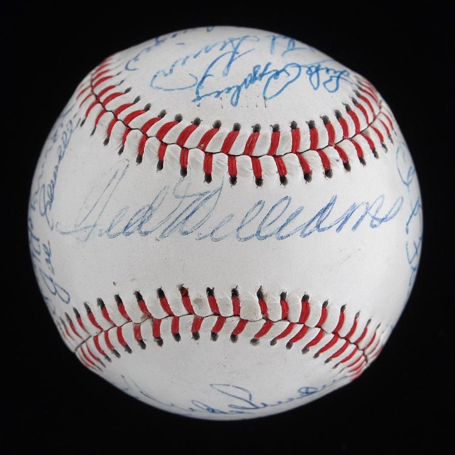 Baseball Autographs - Hall of Fame Signed Baseball