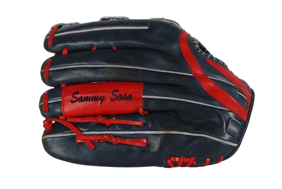 Circa 2004 Sammy Sosa Game Used Glove