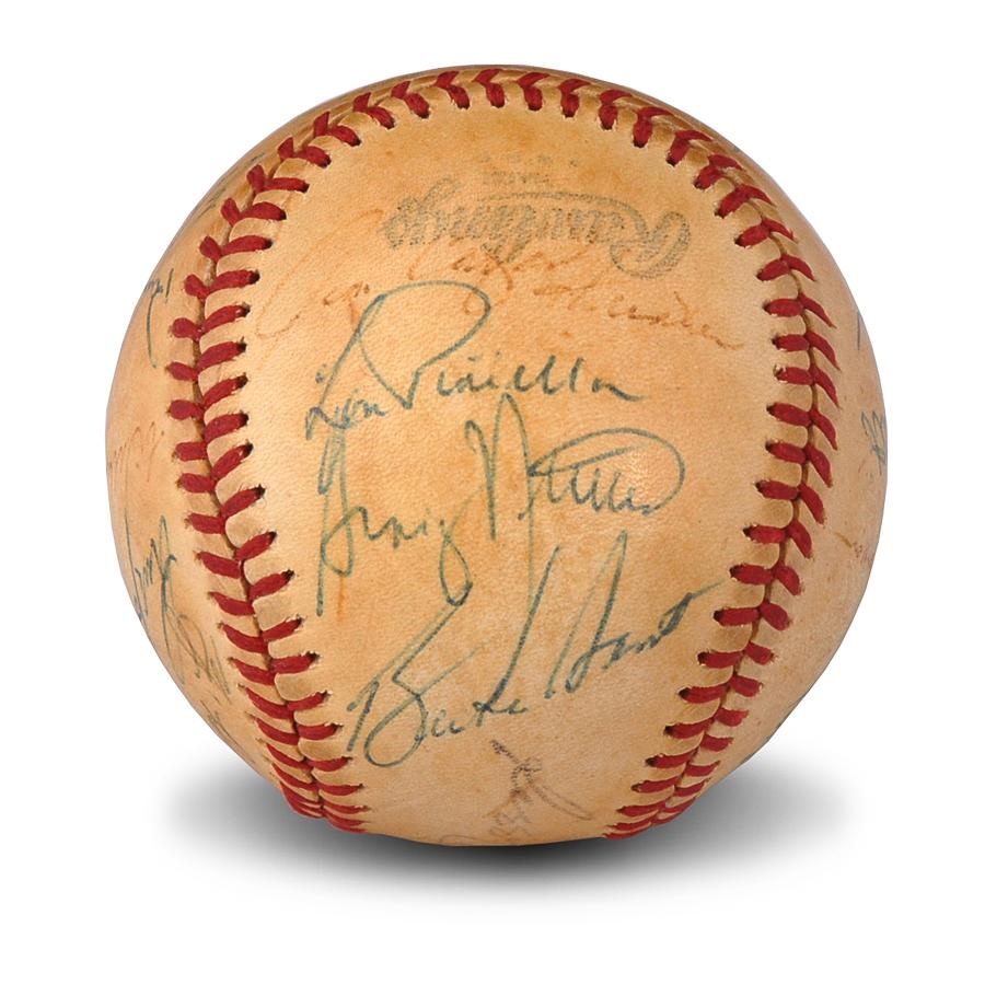 Baseball Autographs - 1978 New York Yankee World Champions Signed Ball