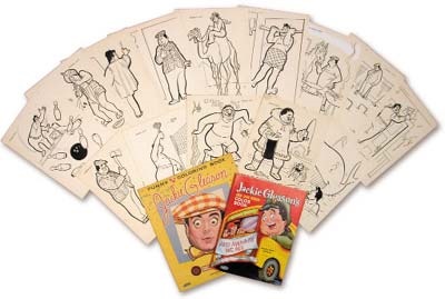 - 1950's Jackie Gleason Coloring Books Original Art (14)