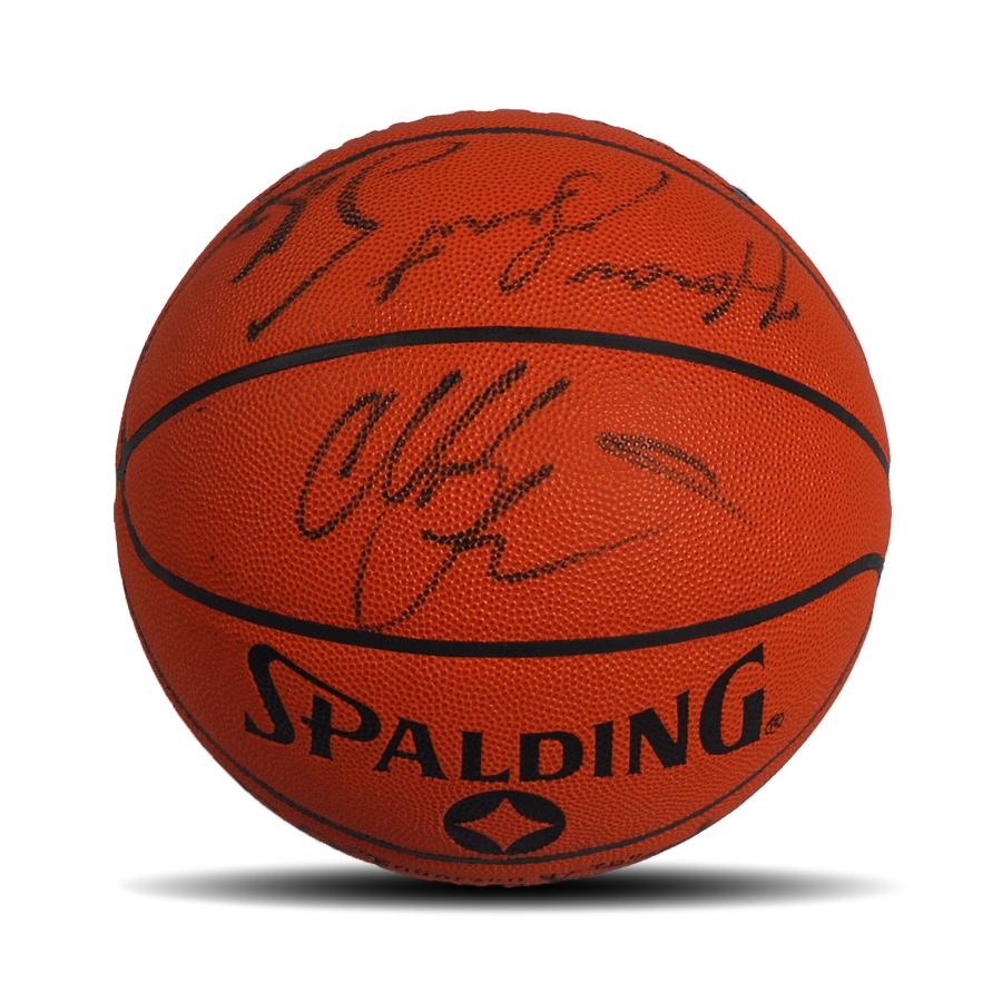 1991 Chicago Bulls Team Signed Basketball