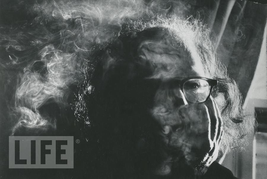 Allen Ginsberg by John Loengard (1934- )