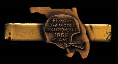 - Super Bowl III Press Pin