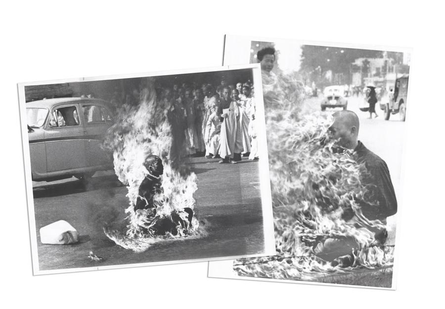 Americana Photographs - Burning of the Buddhist Monk