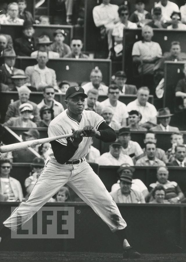 - Willie Mays Checks His Swing by George Silk (1916 - 2004)