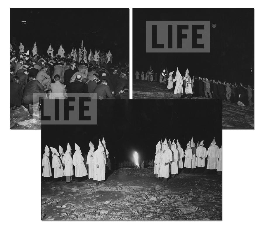 The Ku Klux Klan by Ed Clark (1912 - 2000)