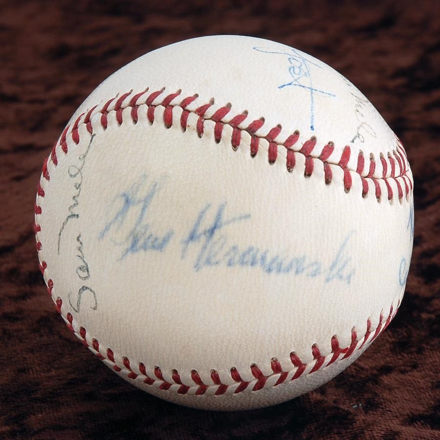 Baseball Autographs - Baseball Signed By Jack Dempsey