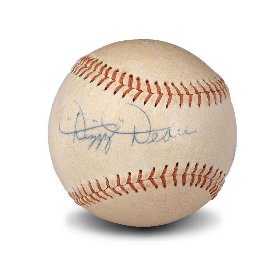 Baseball Autographs - Dizzy Dean Single Signed Baseball