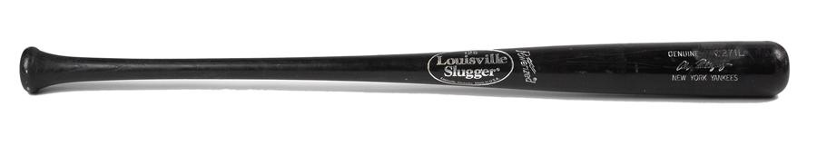 Baseball Equipment - 2009 Alex Rodriquez Game Used Bat