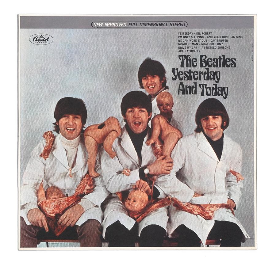 - The Beatles "Butcher" Record Album Cover Slick