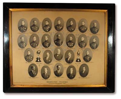 - 1906 Canadian Football Championship Team Photo Display (34x41")