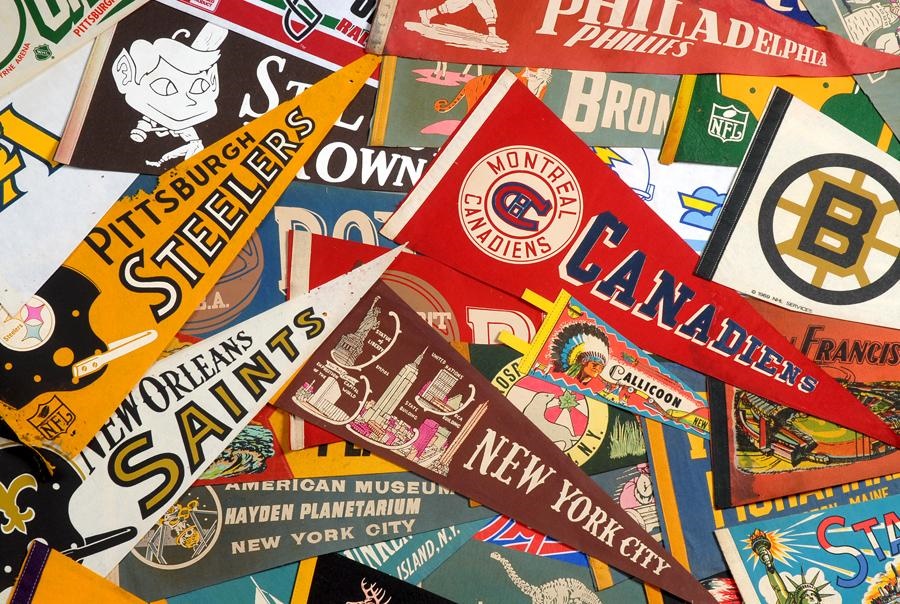 Large Pennant Collection (100+)
