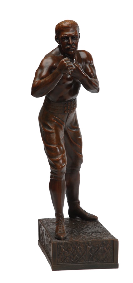 Muhammad Ali & Boxing - John L. Sullivan Bronze Statue by Waagen