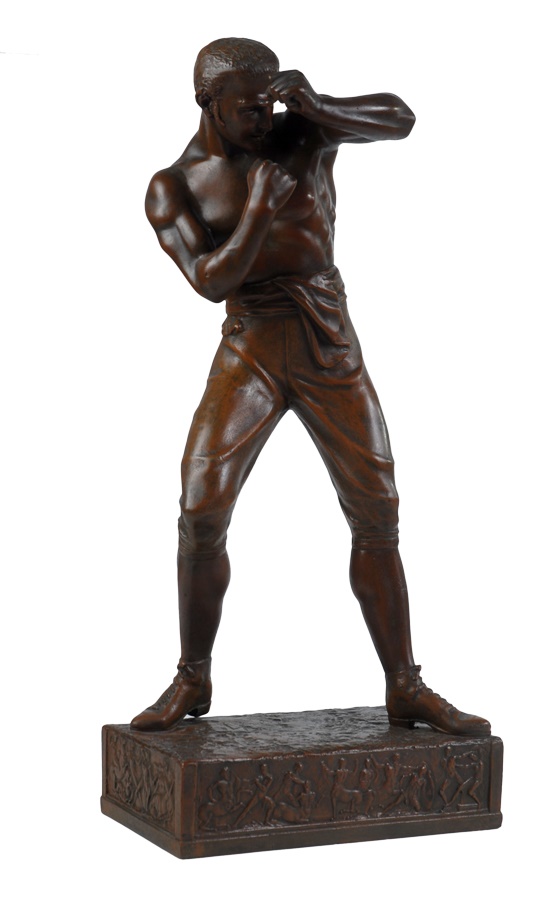- "James J. Corbett" Bronze Statue by Waagen
