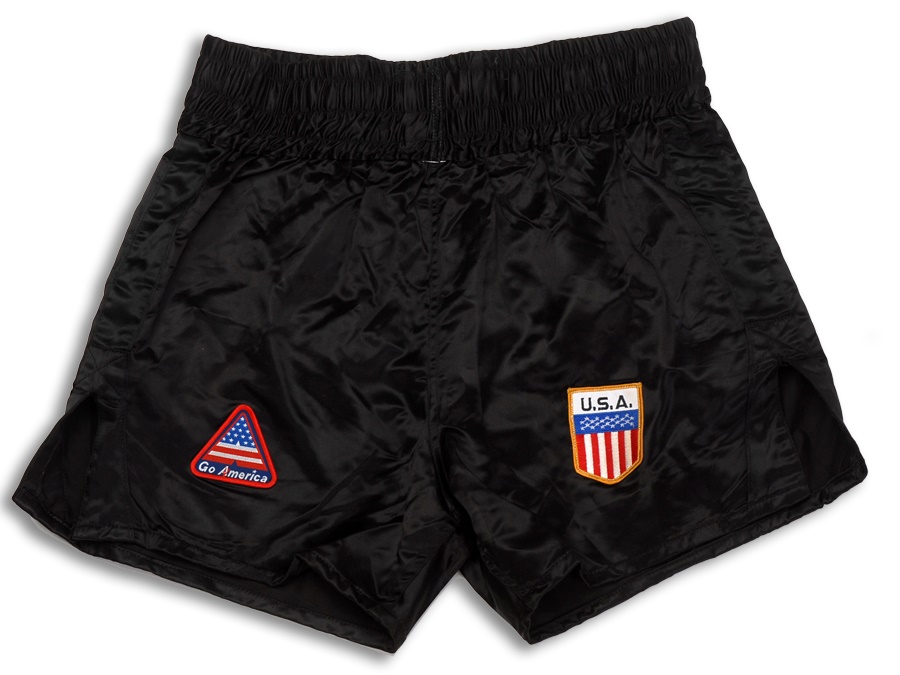 Muhammad Ali & Boxing - Mike Tyson Fight Worn Trunks from the Bonecrusher Smith Bout
