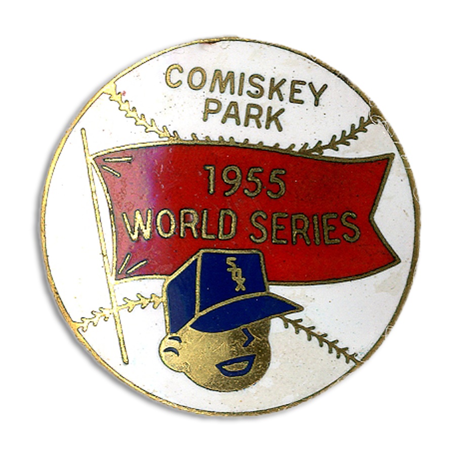 - 1955 Chicago White Sox Phantom World Series Press Pin
