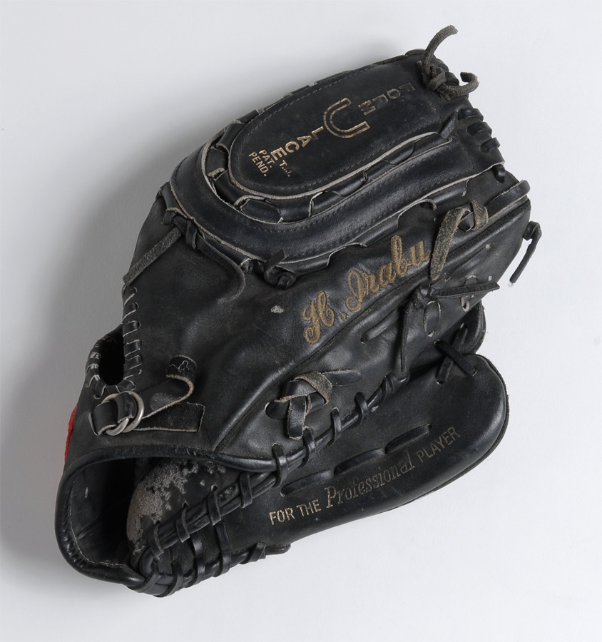 Baseball Equipment - Hidecki Irabu Game Used Glove