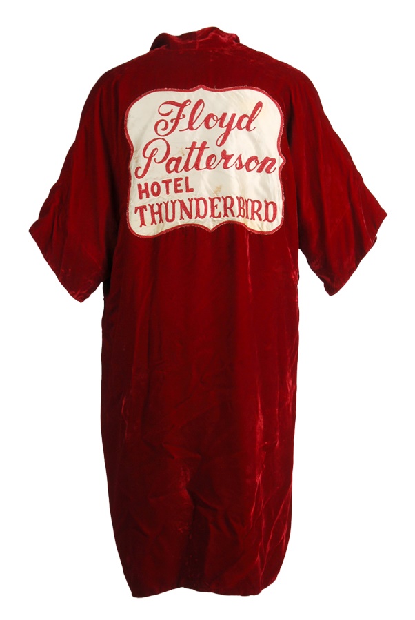 Floyd Patterson vs Cassius Clay Fight Worn Robe