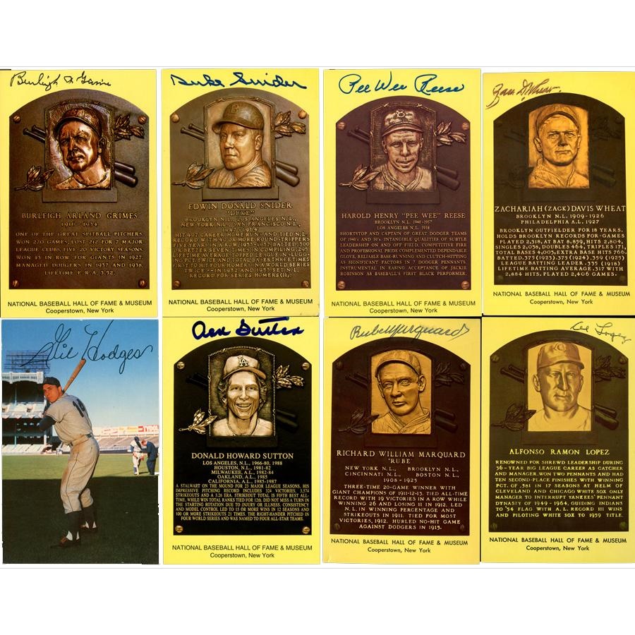 The Sal LaRocca Collection - Brooklyn Dodgers Postcard and Exhibit Card Collection (105+)