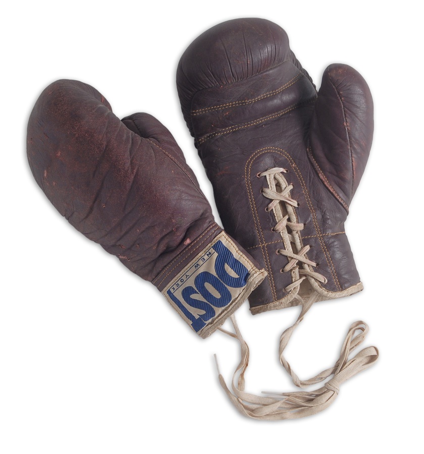 Muhammad Ali & Boxing - Cassius Clay Post Training Gloves
