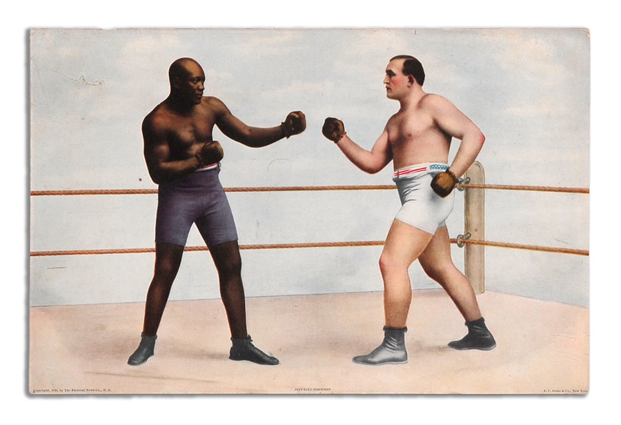 Muhammad Ali & Boxing - Fabulous "Jeffries-Johnson" Full Color Supplements (3)