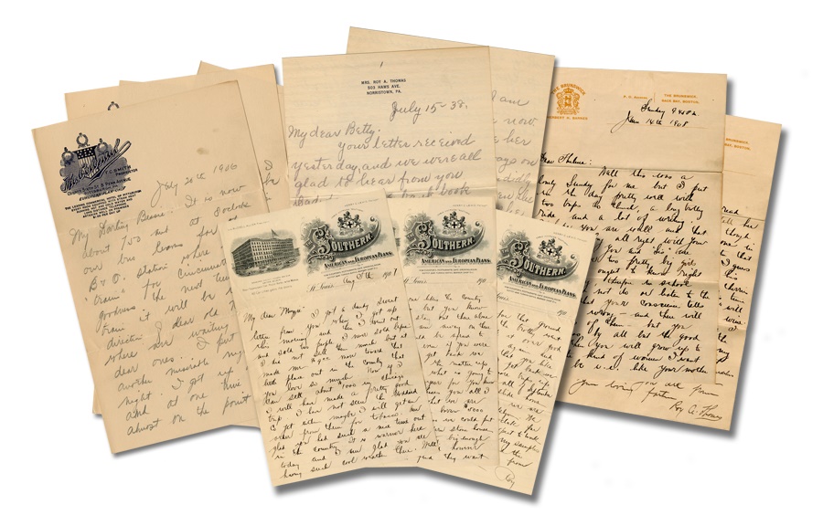 Baseball Autographs - The Roy Thomas Letters (16)