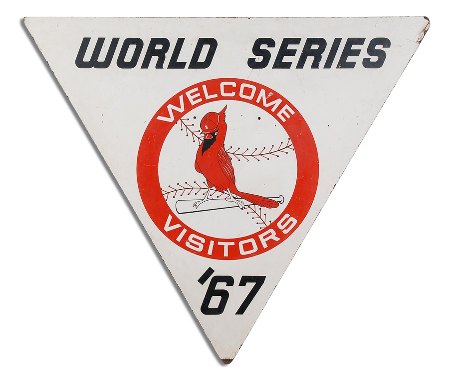 - 1967 St. Louis Cardinals World Series Street Sign