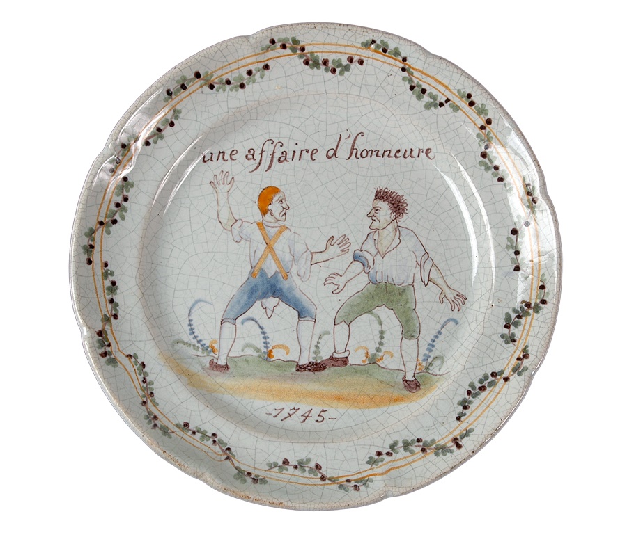 Muhammad Ali & Boxing - 1745 Boxing/Wrestling Porcelain Plate