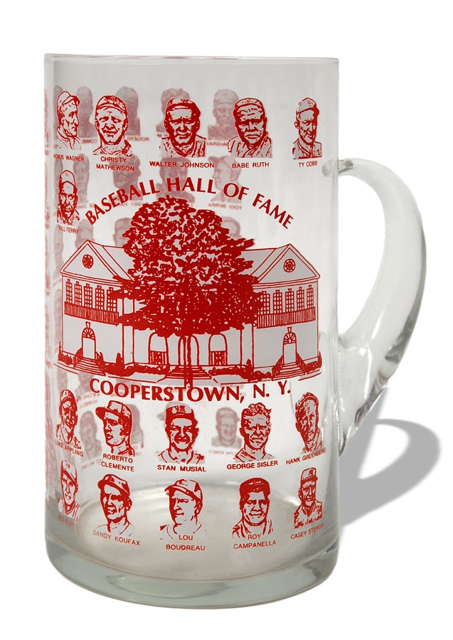 - Rare Baseball Hall of Fame Oversized Mug