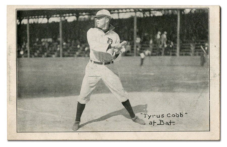 - 1907-09 Ty Cobb H.M. Taylor Postcard