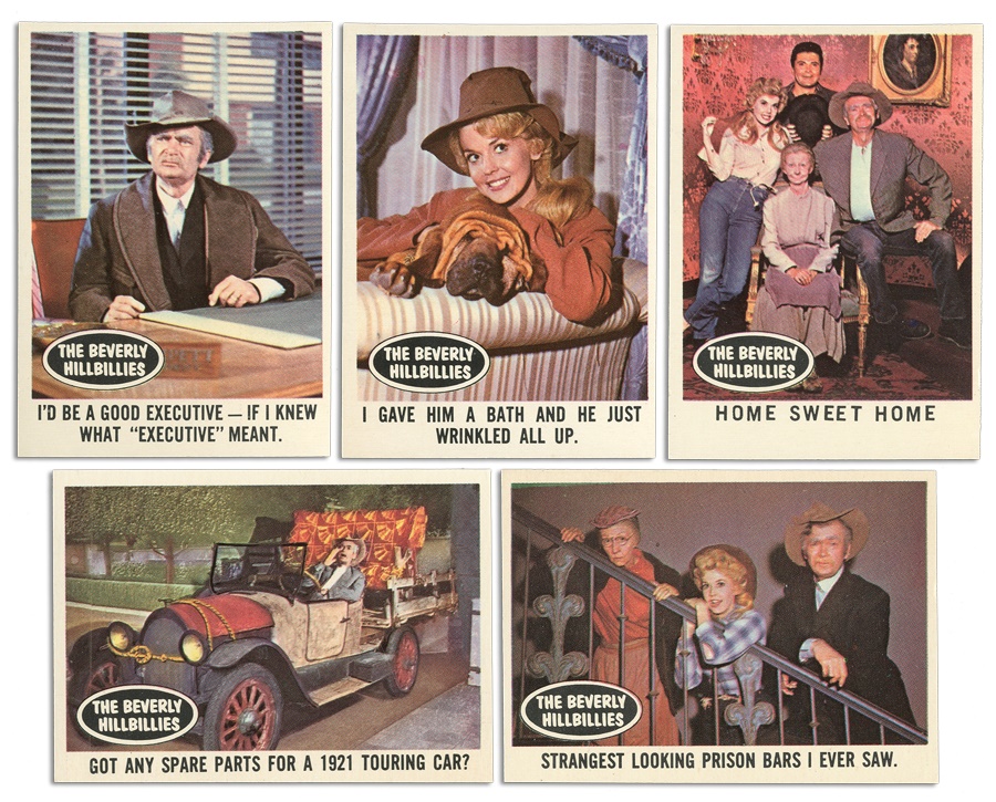 - 1963 Topps Beverly Hillbillies Complete Set