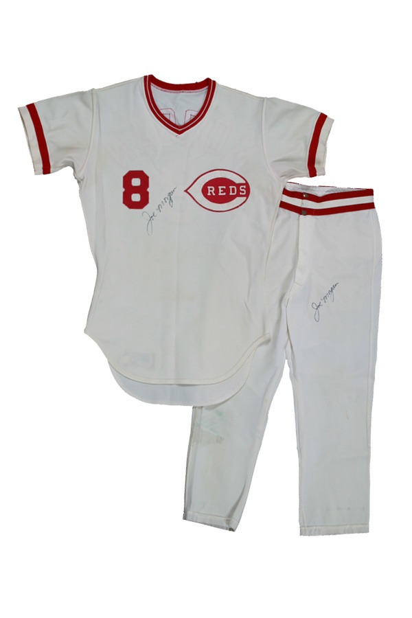 Baseball Equipment - 1975 Joe Morgan Cincinatti Reds Game Worn Uniform