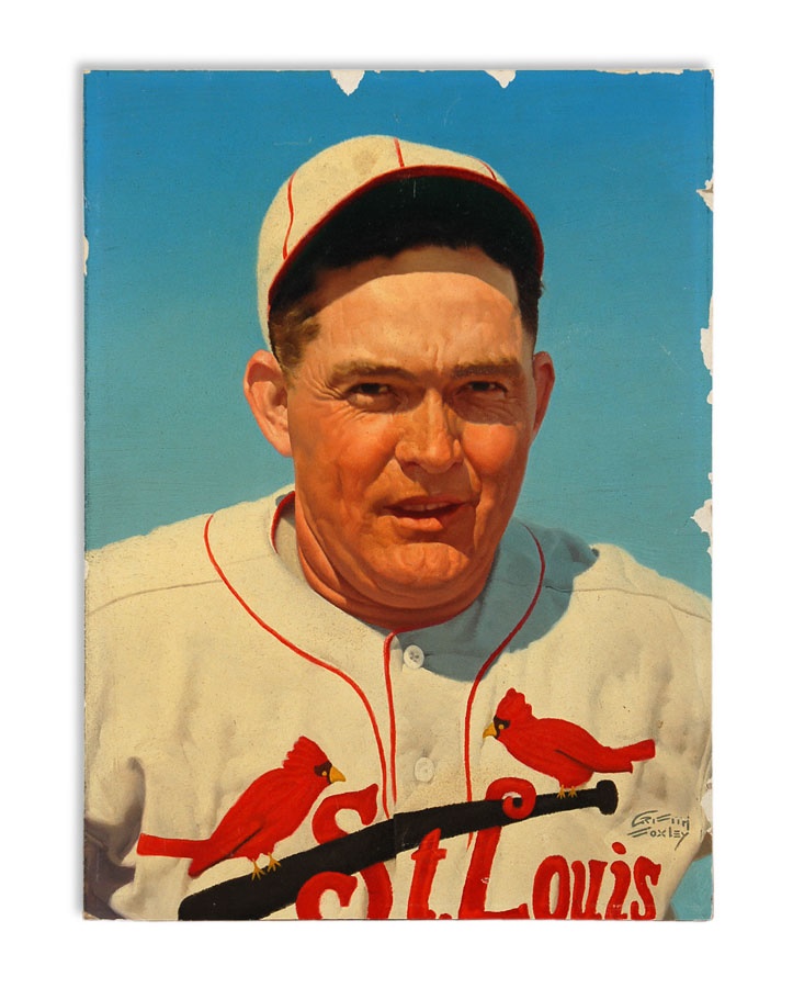 Sports Fine Art - Rogers Hornsby Portrait by Griffith Foxley