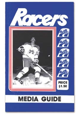 - 1978 Wayne Gretzky WHA Indianapolis Racers Media Guide