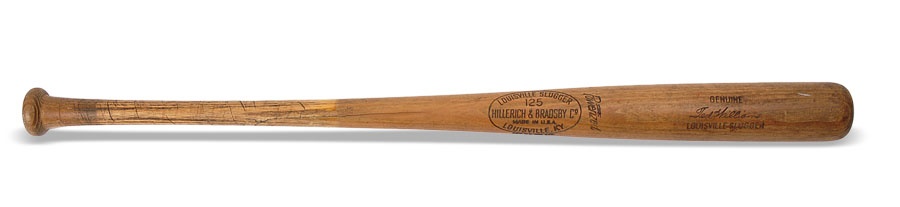 Baseball Equipment - 1960 Ted Williams Game Used Bat