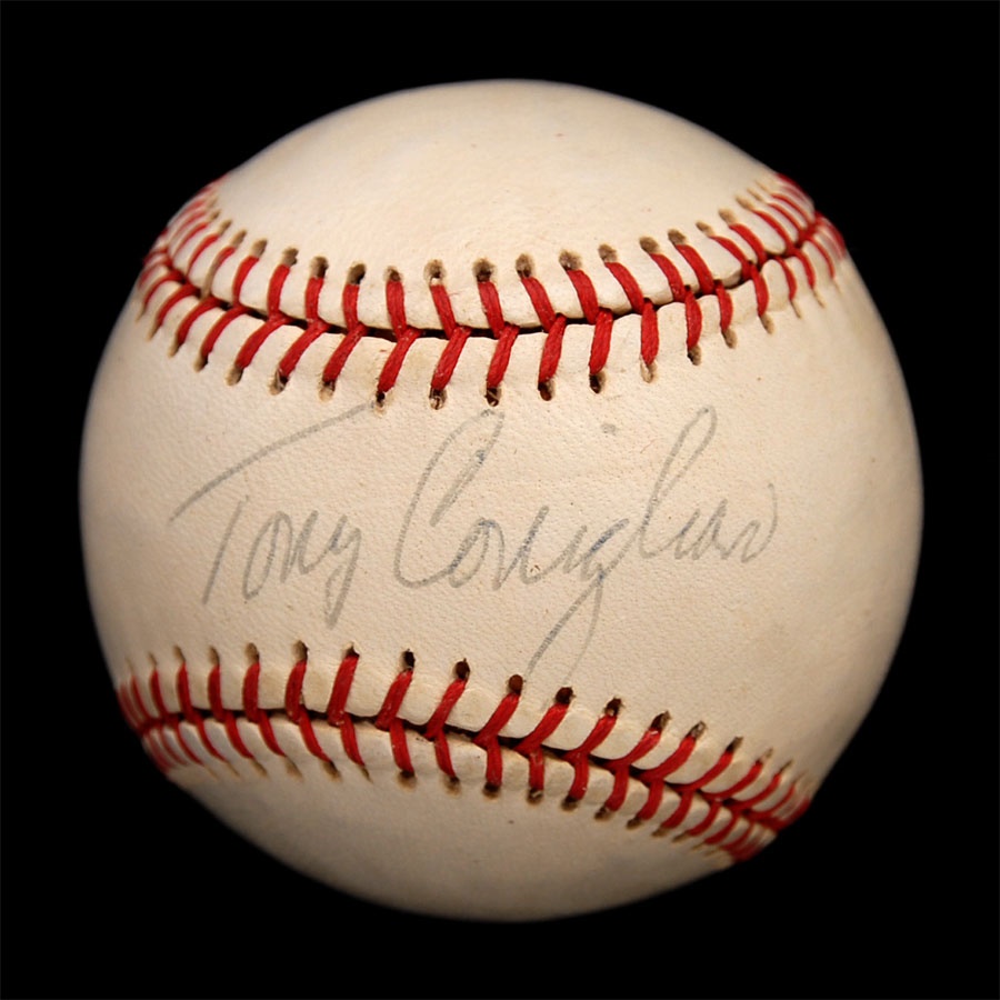 Baseball Autographs - Tony Conigliaro Single Signed Baseball