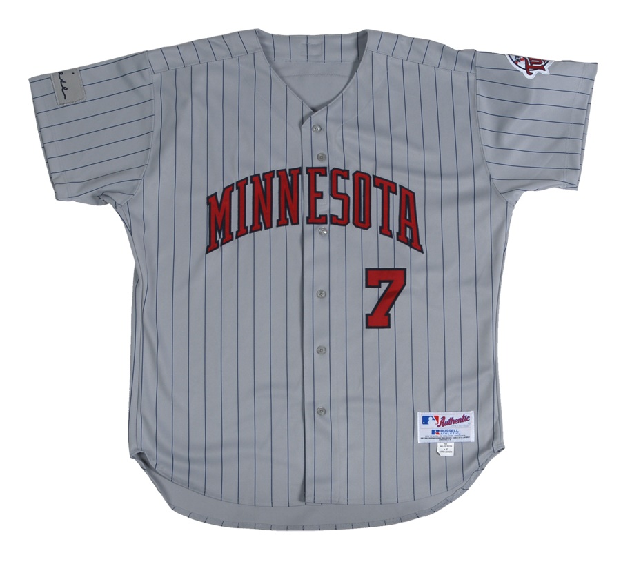 Minnesota Twins - Rookie Joe Mauer 2004 Minnesota Twins Game Used Jersey (Photomatched)