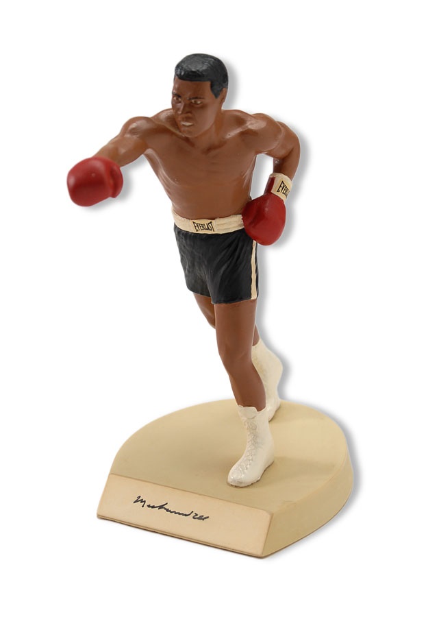 Muhammad Ali & Boxing - Muhammad Ali Signed Salvino Statue