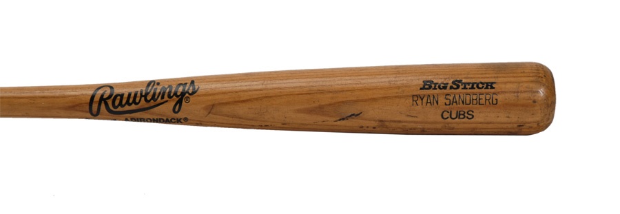 Baseball Equipment - 1993 "Ryan" Sandberg Game Used Bat