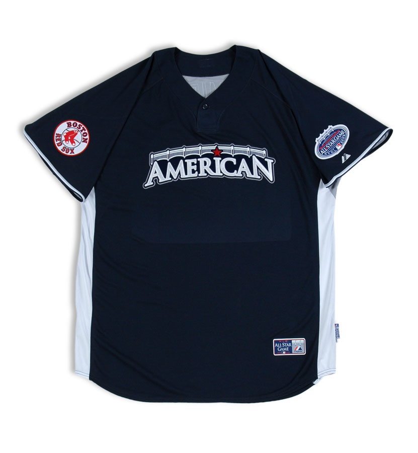 Baseball Equipment - 2008 Manny Ramirez American League All Stars Pre-Game Worn Jersey