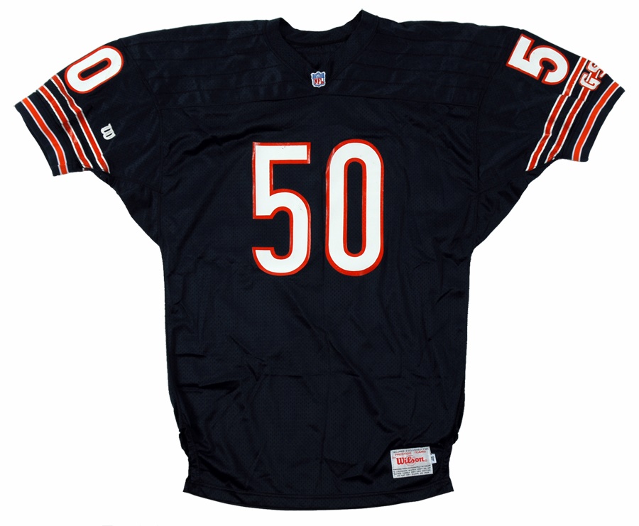 - 1990's Mike Singletary Chicago Bears Game Worn Jersey