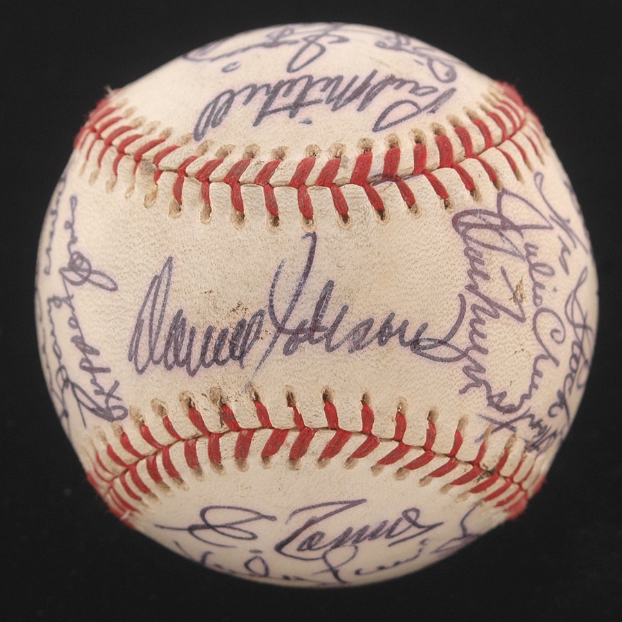 Baseball Autographs - 1977 Seattle Mariners Team Signed Baseball