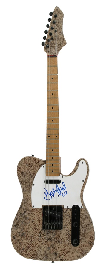- George Thorogood Signed "Cobra Snake" Guitar