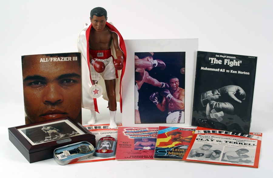 Muhammad Ali & Boxing - Muhammad Ali Collection of Nine Items