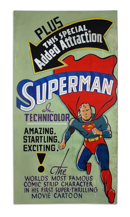- Newly Discovered 1941 Superman Poster